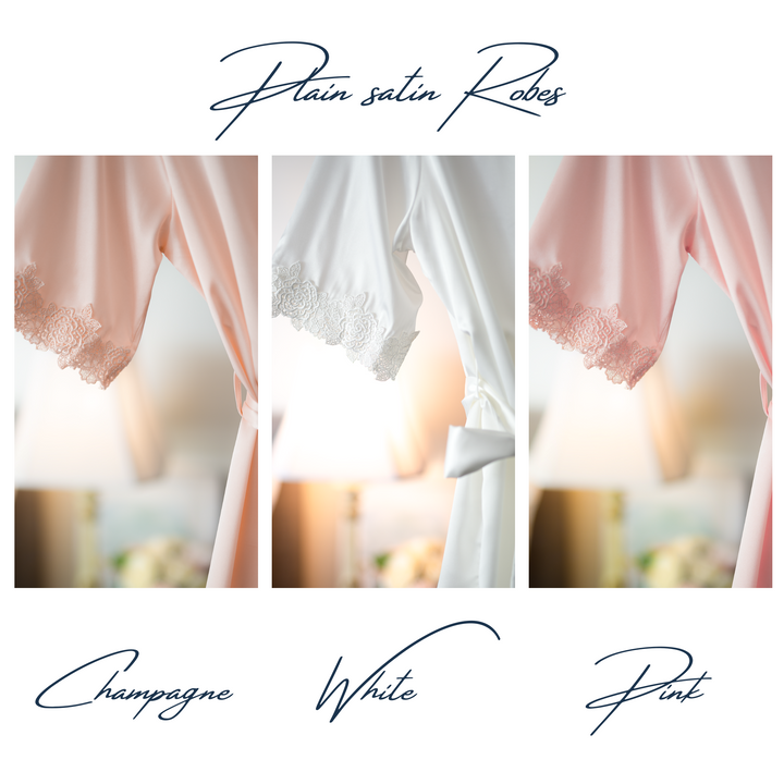 RG | Plain Satin Robes